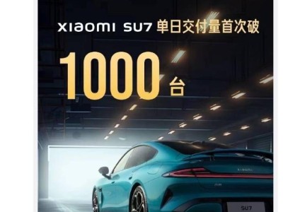 小米SU7汽車單日交付破千臺，新里程碑達成！