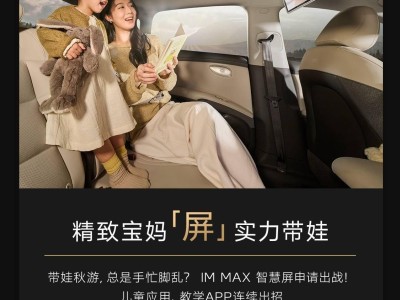 智己汽車新品IM MAX智慧屏亮相：17.3英寸大屏，還能控制空調(diào)座椅？