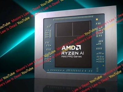 AMD銳龍AI MAX 300系列渲染圖曝光：40單元核顯，性能巔峰？