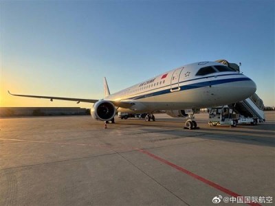 國(guó)航迎來(lái)第二架C919大飛機(jī)：已抵達(dá)北京，將亮相澳門(mén)航空展！