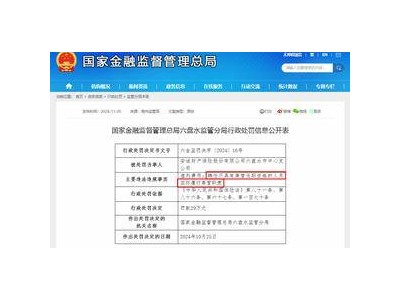 安誠(chéng)財(cái)險(xiǎn)違規(guī)聘任高管被罰，年內(nèi)13家金融機(jī)構(gòu)步后塵