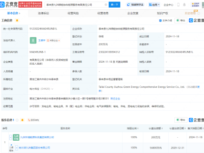 九洲集團(tuán)新動(dòng)作：兩家綜合能源服務(wù)公司相繼成立
