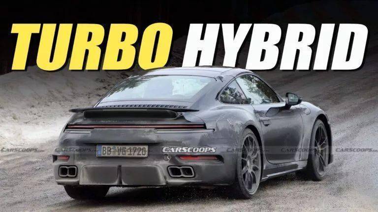 保時捷新款911 Turbo預(yù)告圖