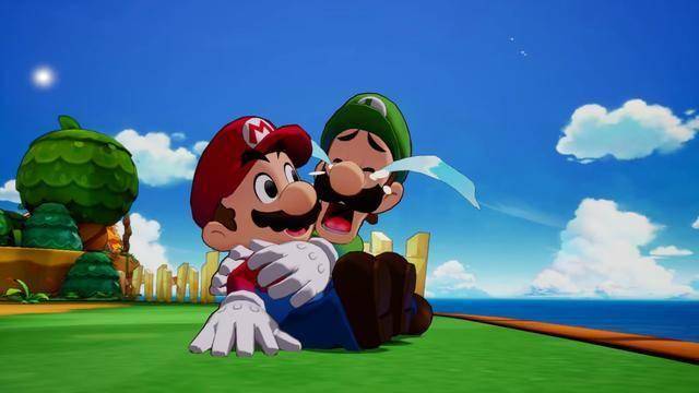 Mario and Luigi in Game