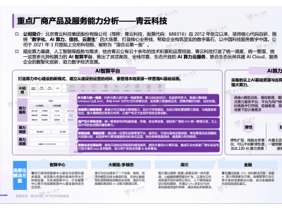 青云科技賦能AI算力，入選《中國(guó)AI算力行業(yè)發(fā)展報(bào)告》標(biāo)桿案例