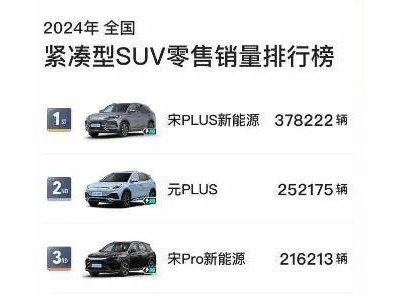 2024年SUV各級別銷量王者出爐，誰將引領(lǐng)2025車市新風(fēng)尚？