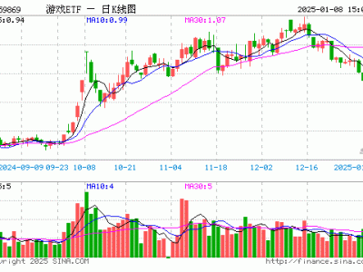 游戲ETF（159869）1月8日份額再增，總份額近57.5億份，規(guī)模達(dá)54.17億元