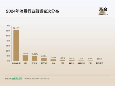 2024消費(fèi)投融資回暖：細(xì)分賽道熱度各異，數(shù)碼家電成最大贏家