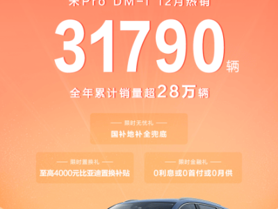 比亞迪新春特惠：宋Pro DM-i限時特惠，購車享多重智能福利！