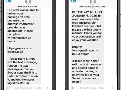 蘋果iPhone用戶慎回“Y”！新型短信釣魚陷阱來襲