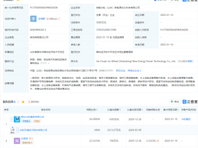 冰輪環(huán)境等巨頭聯(lián)手，山東新能源動(dòng)力科技公司強(qiáng)勢(shì)登場(chǎng)！