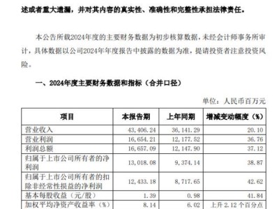 國(guó)泰君安海通2024業(yè)績(jī)揭曉，合并前夕各自亮點(diǎn)何在？