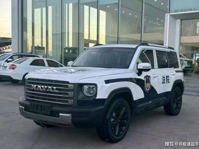 哈弗猛龍SUV“執(zhí)法版”現(xiàn)身街頭，硬朗造型引關(guān)注