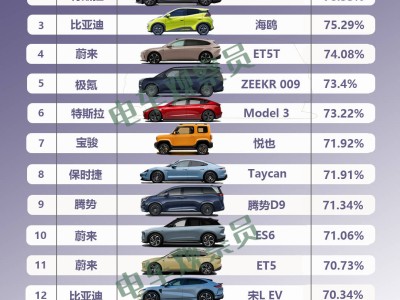 2024純電車型一年保值率揭曉，特斯拉Model X領(lǐng)跑榜單！