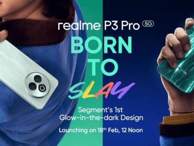 真我realme P3 Pro海外亮相：驍龍7s Gen 3+1.5K OLED屏，2月18日發(fā)布！